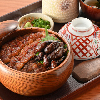 希少な青うなぎを使用