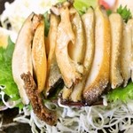 Sangoshou - ＜活アワビのバター焼き＞ご家族連れでお越しのお客様はお子様の横取り覚悟でご注文を！