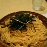 Matsushita Yuujiya - たらことうにのスパゲティ  ￥1080   イカトッピング ￥100