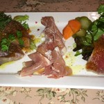 カッチャトーレ - 前菜三種（1,280円）