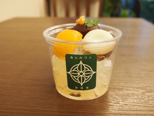 あんみつの深緑堂 シンリョクドウ とうきょうスカイツリー 和菓子 食べログ