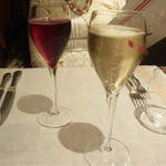 シャンパン＆キールロワイヤル