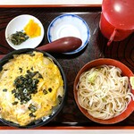 永楽庵 本店 - 親子丼※ミニそば付き
