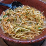 ラーメンガキ大将 - 最後は混ぜて味変