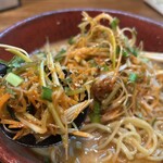 ラーメンガキ大将 - このネギ味噌クセになります
