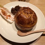 ワ カフェ エイム - スペシャルランチの前菜３種とクラムチャウダー　生ハム隠れちゃったたな