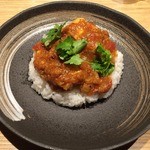 ワ カフェ エイム - スペシャルランチのミニポークカレー