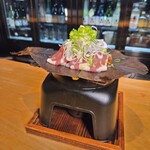 あいち鴨の朴葉味噌焼