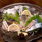 とろさば料理専門店　SABAR 京都烏丸店 - サバトリオ盛り合わせ