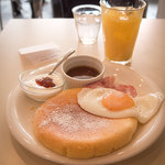 松之助 京都本店 - ランチ　ベーコンエッグ