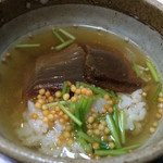 ふじ木 - 鰹の茶漬け  素晴らしかったです