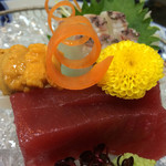 ふじ木 - マグロ、水イカ雲丹、鯛