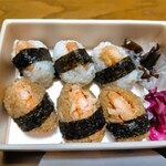日本橋 天丼 天むす 金子半之助 - 料理写真:天むす 白・黒 折詰