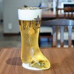 銀座ライオンLEO - トリビーはブーツグラス♪