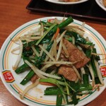 餃子の王将 - 料理写真:レバニラ(ジャストサイズ)