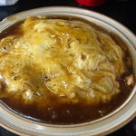 キッチンあべ - 天津飯（大盛・アップ）