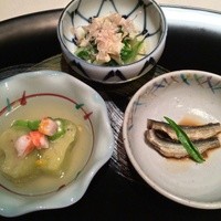 瀬里奈 本店 - 前菜おまかせ三種盛り