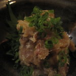 酒徒庵 - 鯵のなめろう