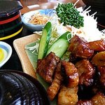 伊勢道安濃SA(下り) レストラン - 三重県産トンテキ定食