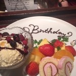 ギャルソンパブ - 誕生日お祝いしてもらっちゃいました！