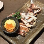 酒肴・旬彩 りかり - イカの一夜干しハーフ 580円