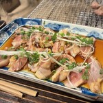 囲炉裏 吟 - 鳥のたたき｡