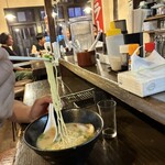 かどやラーメン - 麺｡
