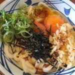 丸亀製麺 - 明太釜玉アップ！(2015.4.29)