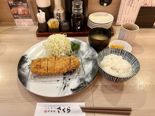 Tonkatsu Kagurazaka Sakura Gotanda ten - Gotanda/Tonkatsu (Pork