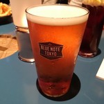 ブルーノート東京 - BLUE NOTE TOKYO BEER 550ml １,４００円 + サービス料10% + 消費税