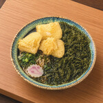 OSOBAR STATION - 餅の天ぷらとバラ海苔蕎麦