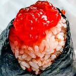 間宮塩蔵 直売所 - うみおむすび  紅×紅 (筋子＆鮭)