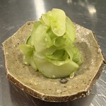 家庭料理 めしと話 - 高山きゅうり　夏和え
