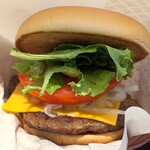 モスバーガー - 料理写真:ブラックアンガスバーガー