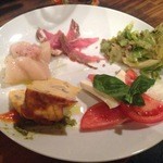 サッチモ - H.27.4.28.夜 前菜五種盛り 980円