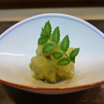 付だし　筍の木の芽和え