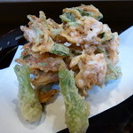 辻政 - 桜海老の天ぷら