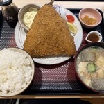 大戸屋 - 料理写真:大判あじフライ定食大盛
