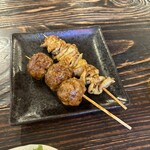 酒場 たこ焼ギャング - 皮、つくね