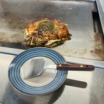お好み焼き 一丁目 - 料理写真:すじモダン　１０００円