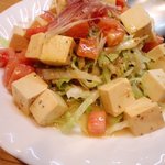 Shunsaie Kubo - 豆腐サラダ。ドレッシング美味しい！