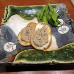 あんぷく - 鶏白レバーのパテ　茶豆の盛り合わせ