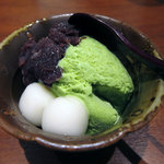 あんぷく - 白玉＆餡子＆抹茶アイス