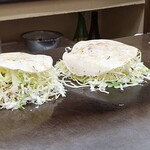 お好み焼き いけだ - 過程