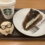 スターバックスコーヒー - 料理写真:クッキー&クリームチーズケーキ。