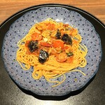洋麺屋五右衛門 - 料理写真:トマトとにんにくのスパゲッティー
