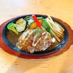 和洋彩心 zen - 料理写真:Aコース(おろしハンバーグ)