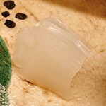 割烹 白鷹 - これは瀬戸内産の白イカ（＾◇＾）