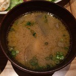 ワ カフェ エイム - セットの豚汁旨し