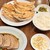 銀座天龍 - 料理写真:・餃子（1330円）
          ・煮込みレバーの冷菜（690円）
          ・ライス（250円）